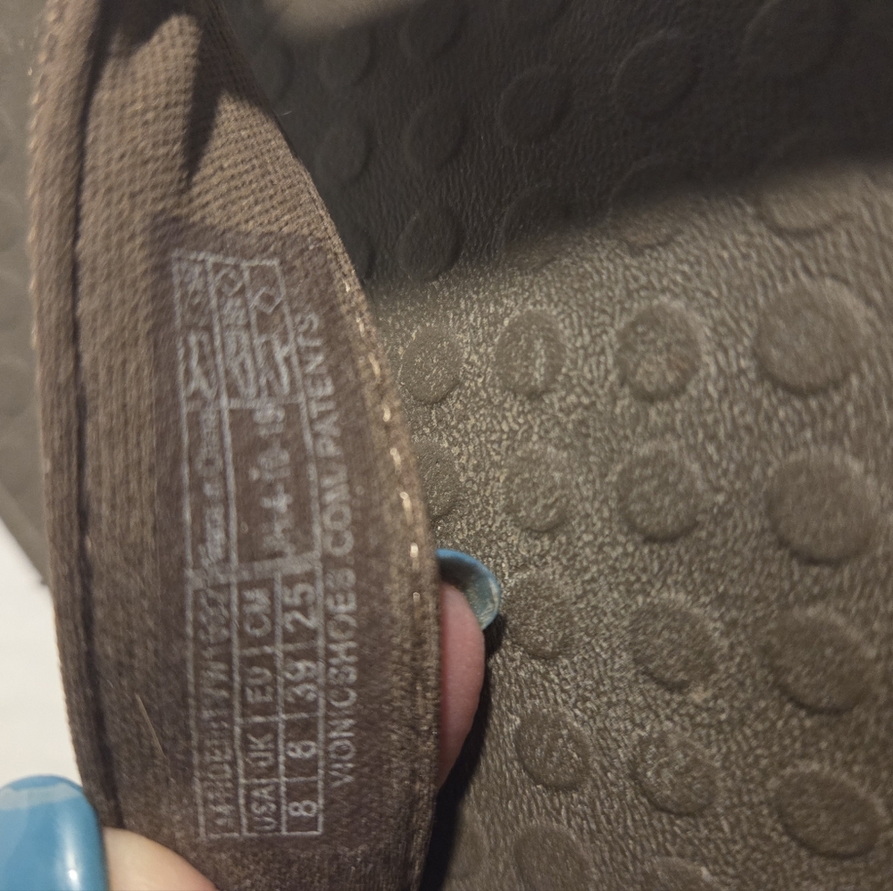 Vionic Tide II Toe Post Bronze Sandal Flip Flops Size 8 - Picture 7 of 7